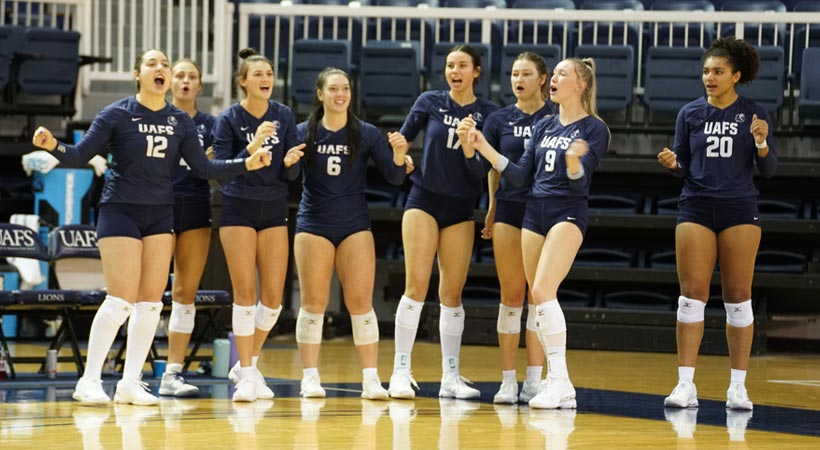 UAFS Volleyball Slide 3