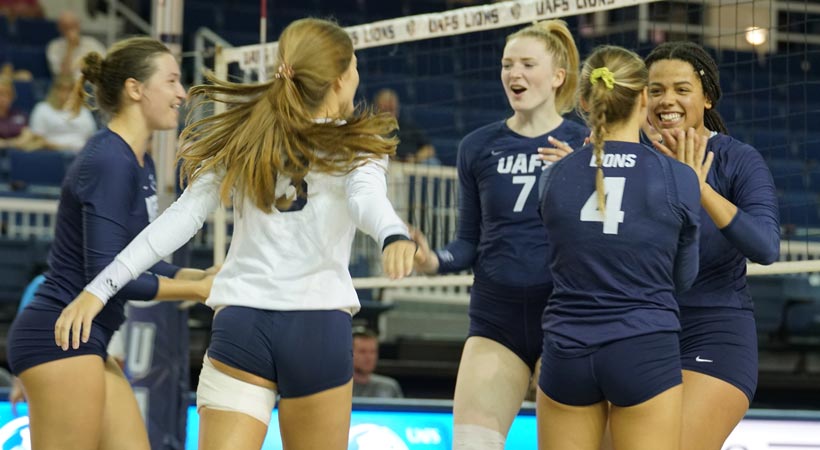 UAFS Volleyball Slide 4